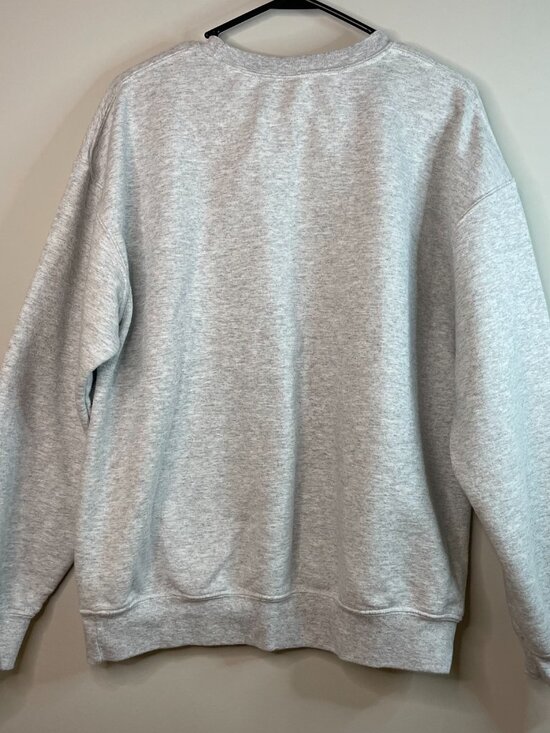 Halloween Don’t Mess With Me Sweatshirt – Ash Gray Graphic Crewneck Size L - Picture 5 of 7